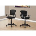 thumbnail image 2 of Silla de Oficina Monarch Specialties I Mesh Ajustable Negra, 2 of 8