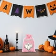 thumbnail image 3 of Halloween Home Textile Storage Drawstring Bags – Colorful Burlap Candy Pouches for Jewelry Storage for Parties and Celebrations, 3 of 6