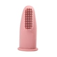 thumbnail image 4 of Finger Toothbrush, Toothbrush Soft Silicone ,Infant Finger Toothbrush Cleaning Brush Children,Oral Cleaning Massager ,Children Clear Massage Pink CUTICAT Cepillo de dientes de dedo, 4 of 8