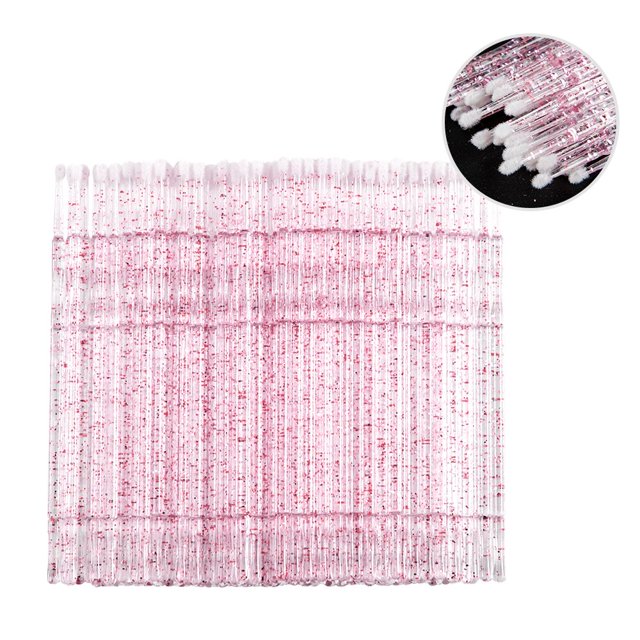 Unids/bolsa 100, microcepillo desechable para extensiones de pestañas, hisopo para quitar pestañas individuales, microcepillo para herramientas de extensión de pestañas Tan Jianjun unisex