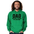thumbnail image 3 of Dad Walking Talking ATM Machine Funny Men's Big & Tall Graphic Hoodie Brisco Brands 4X, 3 of 4