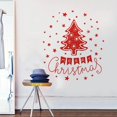 thumbnail image 1 of Merry Christmas Wall Stickers Christmas Tree Stars DIY Christmas Decor Stickers, 1 of 7