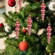 thumbnail image 5 of GOOHOCHY 12 colgantes de calabaza delicados para árbol de Navidad, decoración navideña creativa, color rojo, 5 of 7