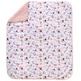 thumbnail image 5 of Manta para Bebé Esenciales para Bebé Perrito Rosa Reversible de Polar 76x89 cm, 5 of 5