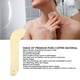 thumbnail image 3 of Tabla De Raspado De Masaje Corporal, Tablero Gua Sha De Cobre De Fácil Limpieza, Pequeño Alivio De Fatiga Seguro Y Portátil Para Cuello Y Pierna, 3 of 7