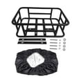 thumbnail image 1 of Bike Rear Basket Bike Rear Rack Freight Touring Carrier, Luggage Rack ,Panniers, D, 1 of 9