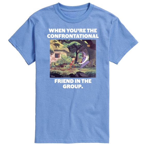 Disney - The Sword And The Stone - Confrontational Friend in the Group - Men's Short Sleeve Graphic T-Shirt