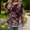 Wine, variant on Vivianyn HD Women's Floral Print Tunic Top, 3/4 Sleeve Loose Fit Casual Blouse,Coffee,Size L-XXXXXL