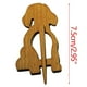 thumbnail image 3 of Broche de Madera con Diseño Atractivo, Broche de Pecho, Broche Vintage para Chaleco, Broche de Madera Natural, Broche de Pecho con Imagen CUTE, Broche de Chaleco de Madera, Broche de Pecho, 3 of 9