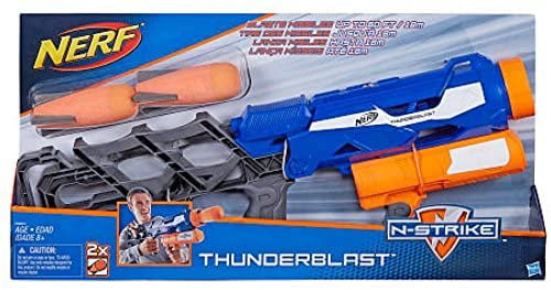 New Nerf N-Strike Thunderblast Launcher Missile Toy Soft Dart Blast Gun 