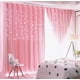thumbnail image 1 of Cortina Blackout De 2 Panel Con Estrellas De 132x213cm Modelo Rosa, 1 of 4