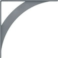 thumbnail image 3 of Ekena Millwork 2"W x 20"D x 20"H Legacy Steel Bracket, Hammered Silver, 3 of 12