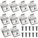 thumbnail image 1 of 10-Pack 304 Stainless Steel Belt Hooks for Drill Tool Kits Compatible with Various Brands, 1 of 5