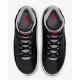 thumbnail image 3 of Little Kid's Jordan 2 Retro Black/Cement Grey-Fire Red (DQ8564 001) - 12, 3 of 4