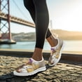 thumbnail image 5 of Whosucclay shell Sneakers for Women Slip On Running Sneakers, Women Sport Jogging Fitness Gym Walking Lightweight Athletic Shoes, 5 of 6