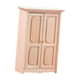 thumbnail image 4 of hengtong Wood Wardrobe Furniture for 1:12 Scale Dollhouse Living Room Accessory B, 4 of 7