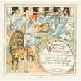thumbnail image 3 of Walter Crane 12x12 Black Modern Framed Museum Art Print Titled - The Ass in the Lion's Skin (1908), 3 of 5