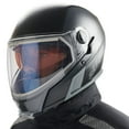 thumbnail image 4 of Ski-Doo  Oxygen Snowmobile Helmet Carbon Fiber Heated Anti-Fog FMVSS 218 Charcoal Grey - 9290901407, 4 of 7