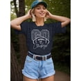 thumbnail image 4 of ALLTB Football Shirts for Women Vintage Go Cowboy Graphic Sunday Funday T-Shirt Casual Game Day Short Sleeve Tee Tops, 4 of 6