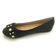 thumbnail image 2 of Victoria K Pearl Embellished Ballet Flat (Women's), 2 of 4