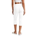thumbnail image 4 of Inglocry High Waisted Leggings for Women - Tummy Control Yoga Pants for Workout Running Athletic Women's Leggings Plus Size White XL, 4 of 6
