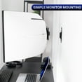 thumbnail image 3 of VIVO Low Profile Stationary Ultrawide Monitor Wall Mount for Up to 49" Screens, 3 of 8