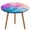 T, variant on Colorful Gradient Fish Scale Texture Mermaid Pattern Round Tablecloth Waterproof Elastic Table Clothes for Dining Table Cute Desk Decor Protector Cover
