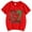 /A1Red171, variant on Boys Girls Casual Short Sleeved T-Shirts Number 67 Printed Tee O-Neck Tops Breathable Streetwear