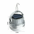thumbnail image 3 of Aoujea Travel Essentials Solar Portable Camping Tent Night Light, Camping Lantern With 6 Light Modes, Lamp For Outdoor Home And Car, Perfecr For Power Outages, Emergency Camping Accessories, 3 of 9