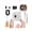 White, variant on 1080P HD Mini Digital Camera with 32GB SD Card, 16X Zoom, 750mAh Battery, Auto Flash & 4 Filters, Includes Carabiner & Lanyard for Travel