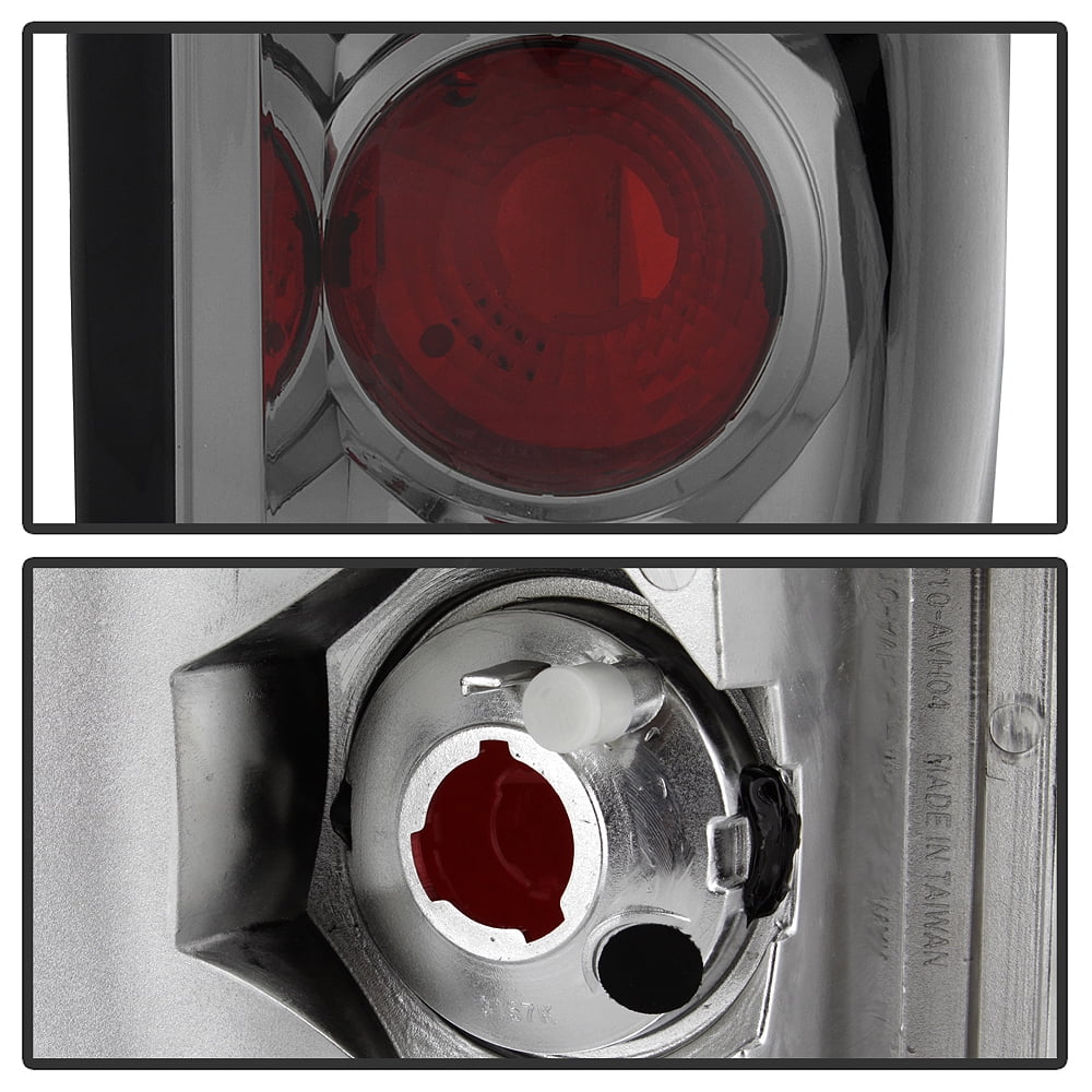 AKKON - For 2002-2006 Chevolet Avalanche Pickup GMT800 Rear Smoke Tail Lights Tail Lamps Housing