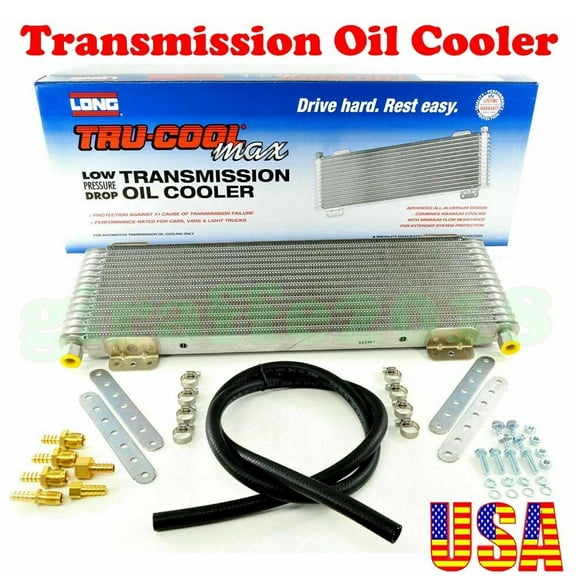 Tru-Cool Max 40,000 GVW Transmission Oil Cooler Heavy Duty Towing (OC-4739-1)*