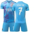 thumbnail image 1 of 2025 Men's Boy's Soccer Uniform VINI JR.7# MODRIC 10# RODRYGO 11# Football Jersey, 1 of 2