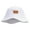 White, variant on Big Pizza Embroidered Big Size Cotton Blend Twill Bucket Hat - White XL-2XL