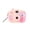 Pink, variant on Creative Projection Toy Camera Keychain For Kids With Portable Designs And Safe Plastic Materials Stylish Keyring