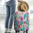 thumbnail image 2 of Pioneer Flower Floral Print Pattern Luggage Cover Fashion Suitcase Cover Baggage Covers Fit 25-28 Inch Luggage (Go Travel), 2 of 5