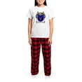 thumbnail image 4 of CafePress - Mckinney Coat Of Arms Women's Light Pajamas - Women's Short Sleeve Print T-Shirt and Pants Light Cotton Pajama Set, 4 of 7