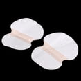 thumbnail image 5 of BIMZUC Disposable Underarm Sweat Pads Antiperspirant Armpit Deodorant Shields, 50 Count (3.1 x 3.7 x 4.8 inches / 8 x 9.5 x 12.2 cm), Unscented High Absorbency Patch for Women and Men, 5 of 9