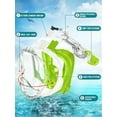 Greatever Full Face Snorkel Mask,Snorkeling Gear with Latest Dry Top Breathing System and