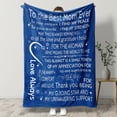 thumbnail image 3 of KAAYEE Blanket for Mom Gifts, Mom Birthday Gifts Ideas from Daughter & Son, Present for Best Mother in Law, Throw Blanket 60" × 50", 3 of 7