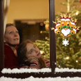 thumbnail image 4 of Adornos colgantes navideños de alce con riendas y cuerdas de resina 6 alce navideño, 4 of 7