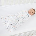 thumbnail image 4 of HALO Sleepsack Swaddle, 100 percent cotton, Multi Triangle, Unisex, Small, 3-6 Months, 4 of 7