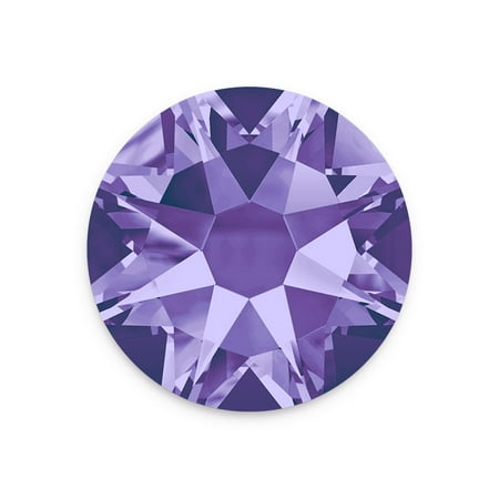 Ss9 Xilion Rose - Swarovski Xilion Rose Flat Back 2058 4.7mm Tanzanite (Package of 10)