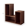 thumbnail image 2 of Ilios Innova | Librero Modular de 3 Cubos de MDF con Diseño Moderno Reconfigurable Estantería Decorativa para Libros Figuras y Jarrones para Hogar Oficina o Estudio, 2 of 9