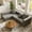 Gray, variant on HOYOA 110" Modular Sectional Sofa, Cloud Boneless Couch with Deep Seats and Chaise, Upholstered L-Shape Couches for Living Room or Bedroom, No Assembly Required