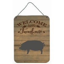 Berkshire Pig Welcome Wall or Door Hanging Prints