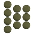 thumbnail image 3 of BLESIYA 10Pcs Fabric Cloth Covered Buttons 23mm Shank Buttons for Shirts Dress suits Green, 3 of 8