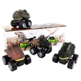 thumbnail image 3 of DINOBROS Pull Back Dinosaur Car 4 Pack Dino Toys for 3 Year Old Boys and Toddlers T-Rex Dinosaur Games Monster Trucks Play Vehicles Birthday Gifts, 3 of 8