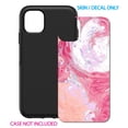 thumbnail image 2 of DistinctInk Custom SKIN / DECAL compatible with OtterBox Symmetry for iPhone 11 (6.1" Screen) - Hot Pink Blue White Marble Image Print - Printed Marble Image, 2 of 5