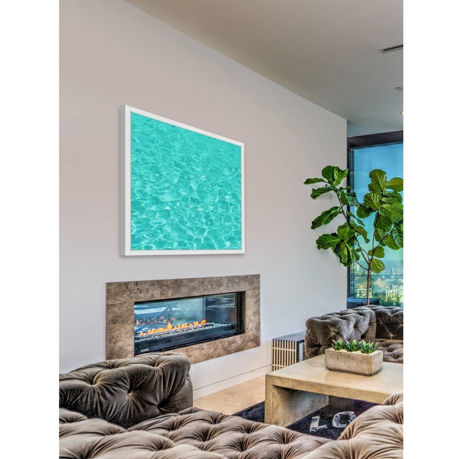 "Blue Dream" Framed Painting Print